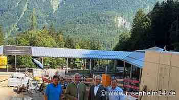 Besuch von Minister Herrmann am Königssee: Kunsteisbahn vor Comeback