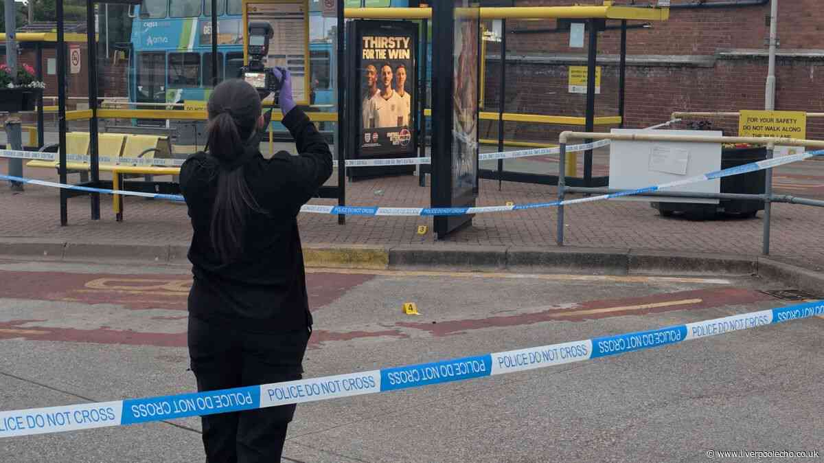 Four teens arrested after mass brawl at Heswall bus station