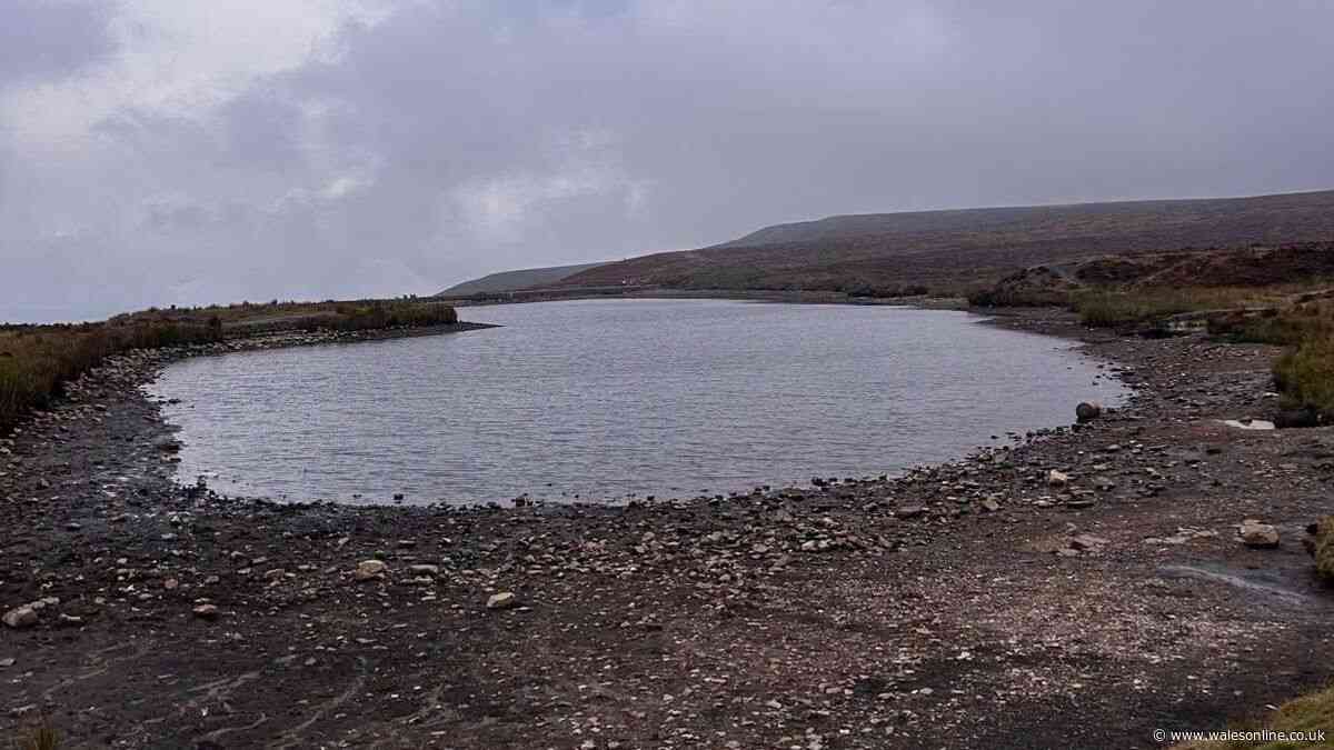 Water levels 'dangerously low' at popular swimming spot as visitors are warned away