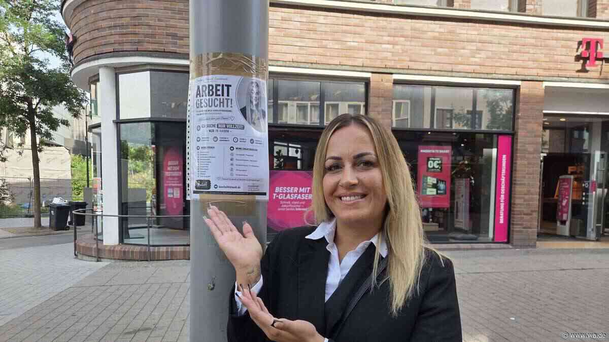 „Möchte jetzt arbeiten!“ – 30-Jährige aus Hamm bewirbt sich auf unübliche Weise
