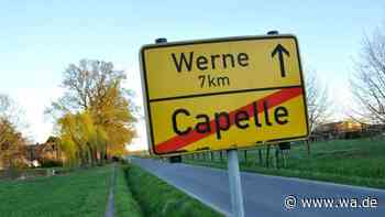 Fehlender Radweg von Capelle nach Werne: CDU-Aktion für Lückenschluss