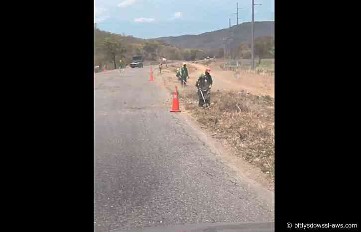 Alcaldía de Torres desmalezó la carretera Panamericana ante el vencimiento del plazo fijado a la Gobernación de Lara