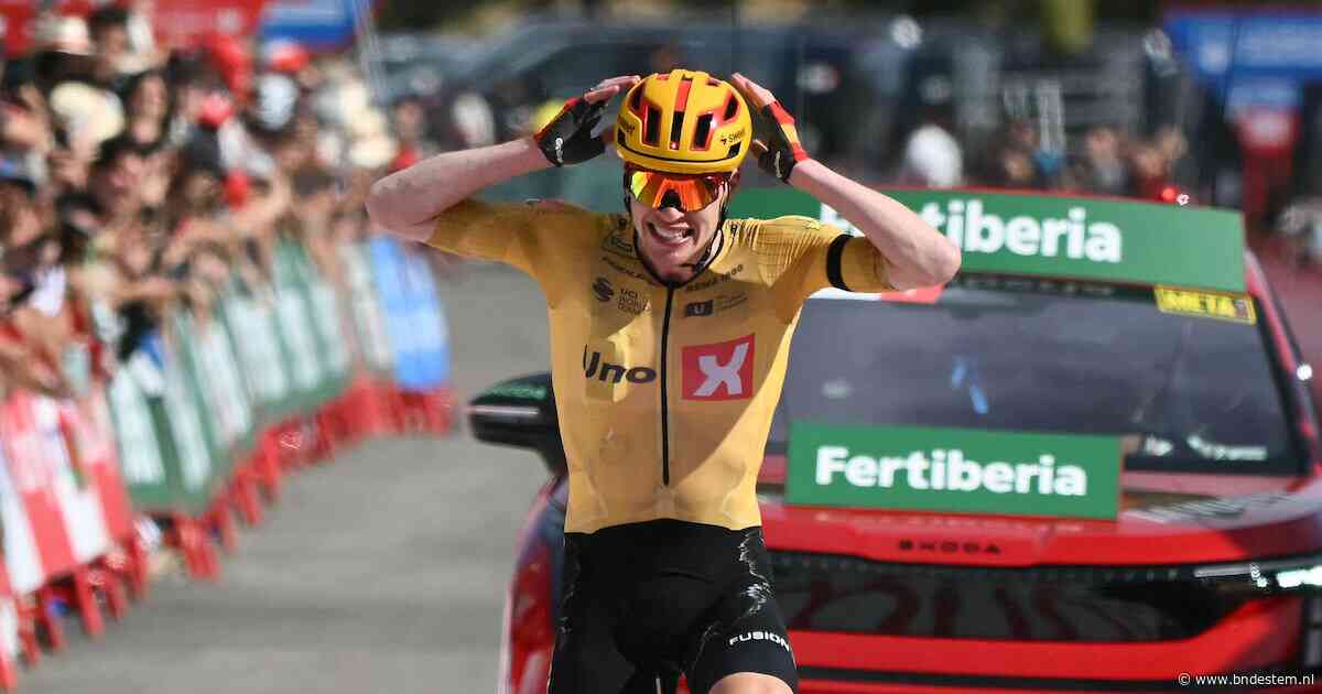 Wout van Aert buigt voor Noorse vluchter: Andreas Leknessund wint op slotklim