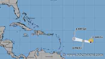 Dolly no longer a tropical storm, but remnants could bring rain to the Caribbean