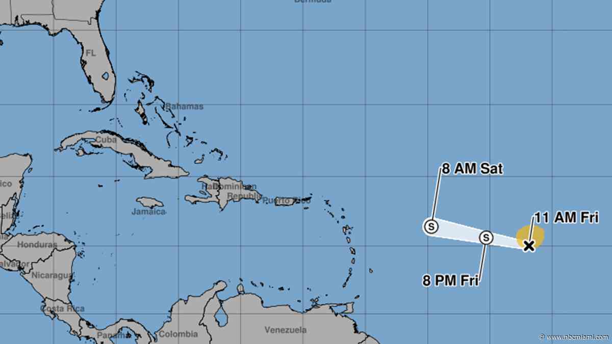 Dolly no longer a tropical storm, but remnants could bring rain to the Caribbean
