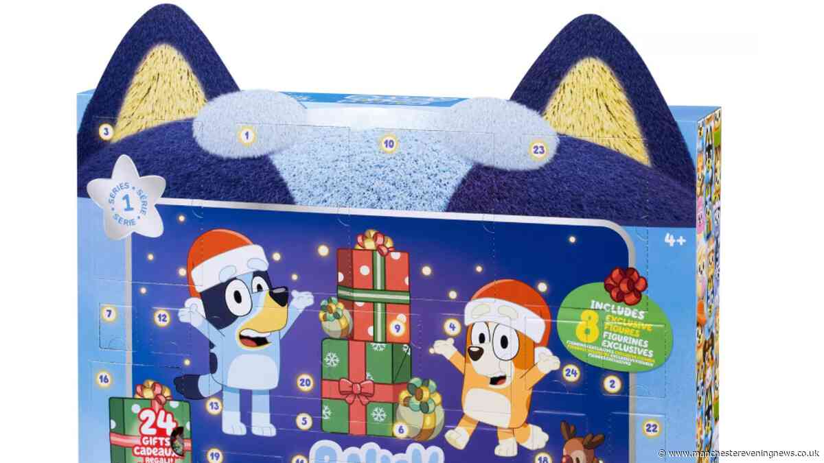 Bluey has launched its 2026 fuzzies advent calendar - get it for £5 instead of £20