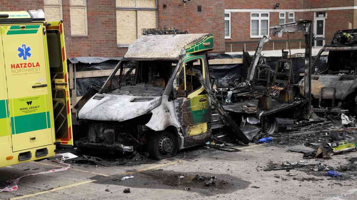 Four men admit Jewish community ambulance arson attack in Golders Green