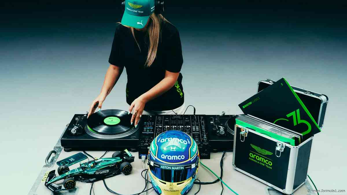 Why Aston Martin is bringing house music to F1 fans