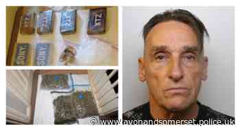 Yeovil man jailed for more than seven years for cocaine and cannabis supply offences