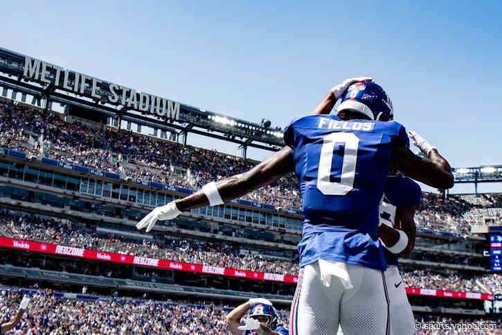 Giants WR Malachi Fields' fantasy stock is rising