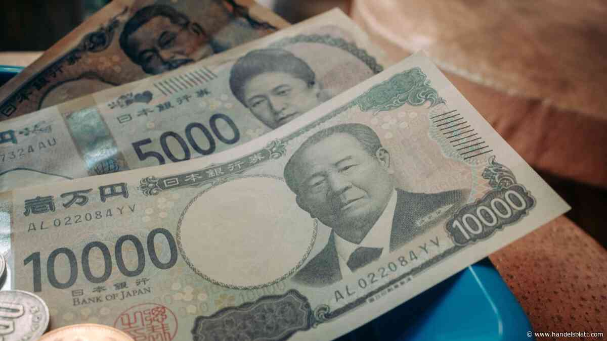 Japan: Yen fällt erneut unter kritische Marke