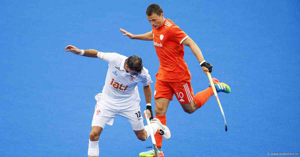 Vreugde in Amstelveen: hockeymannen openen score in halve finale tegen Spanje