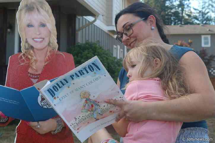 ‘Book Lady’ Dolly Parton’s literacy legacy chugs along in B.C. capital