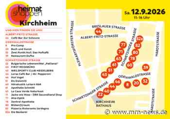 Heidelberg – „Heimat shoppen“ in Kirchheim am Samstag den 12. September