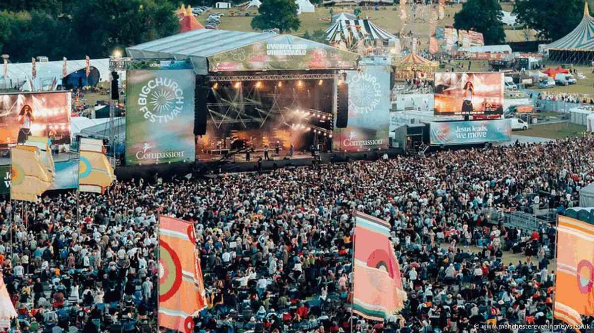 Big Church Festival on 'lockdown' after sign injures multiple people