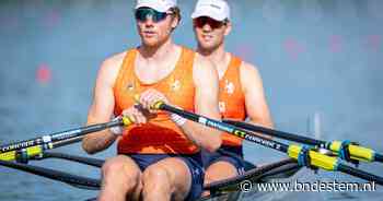 Eerste goud voor Nederland op WK roeien in eigen land: Simon van Dorp en Melvin Twellaar oppermachtig