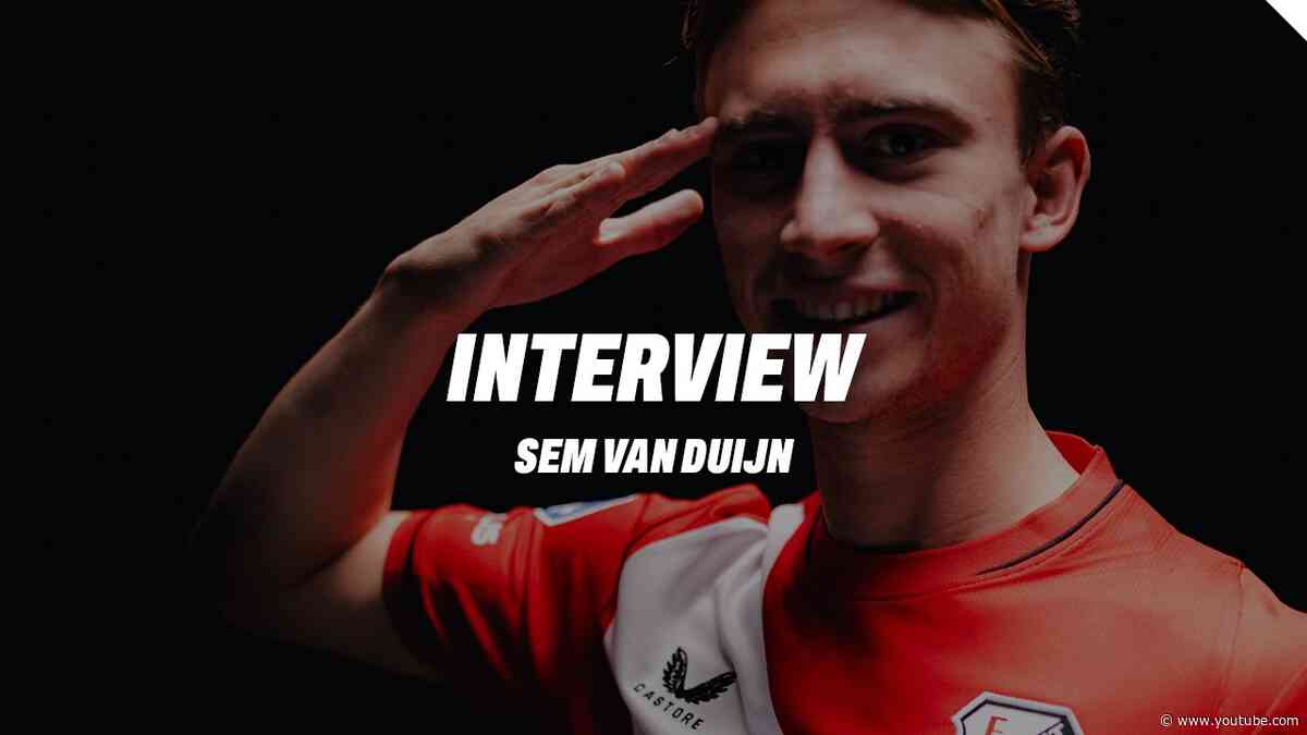 ‘Deze club is natuurlijk hartstikke groot’ 💬 | SEM VAN DUIJN