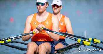 Eerste goud voor Nederland op WK roeien in eigen land: Simon van Dorp en Melvin Twellaar oppermachtig