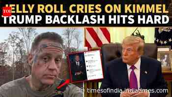 Jelly Roll cries over dad’s memory, addresses Trump backlash: ‘I was scared to tell this story’