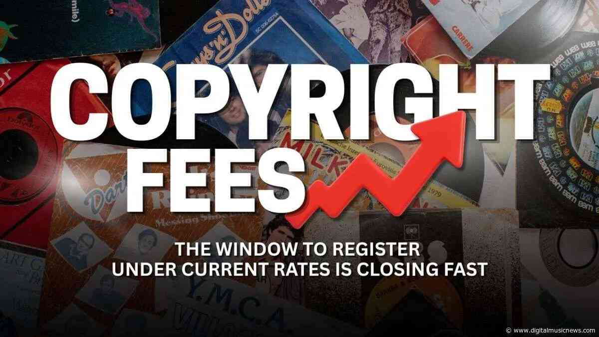 US Copyright Fees Are Rising; Labels Now Have A Window Before Higher Fees Hit