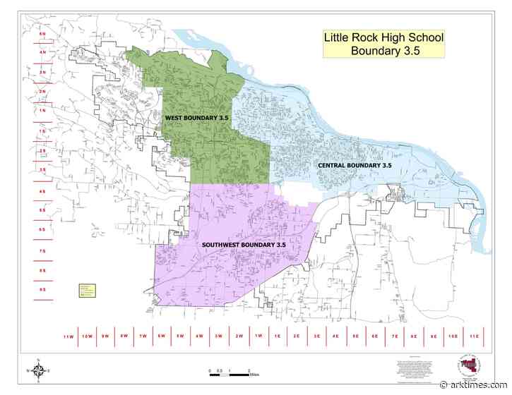 New zones adopted to make way for West Little Rock high school