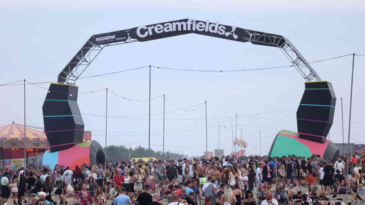 They are in Huyton and Kirkby, now they're at Creamfields