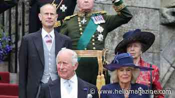 King Charles supported by family as he mourns King Harald in Scotland