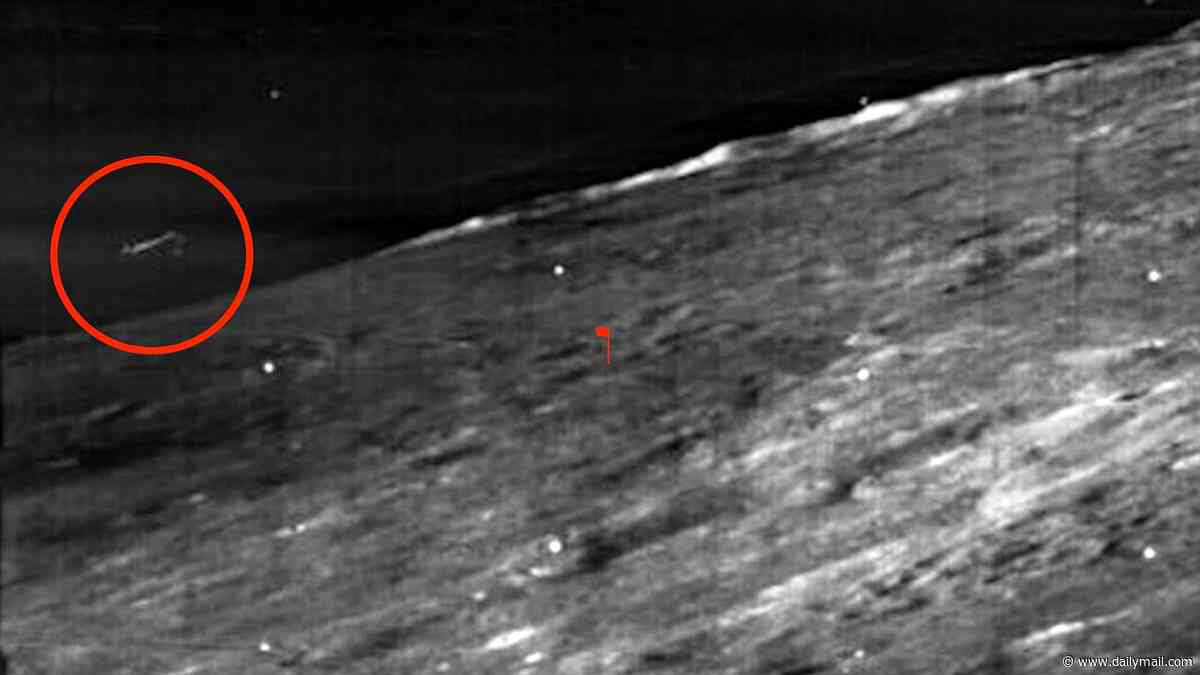 Mysterious object spotted in NASA moon photo sparks theories of extraterrestrial life: '100% proof'