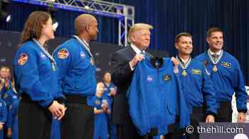 Trump awards Artemis II crew with congressional space Medal of Honor