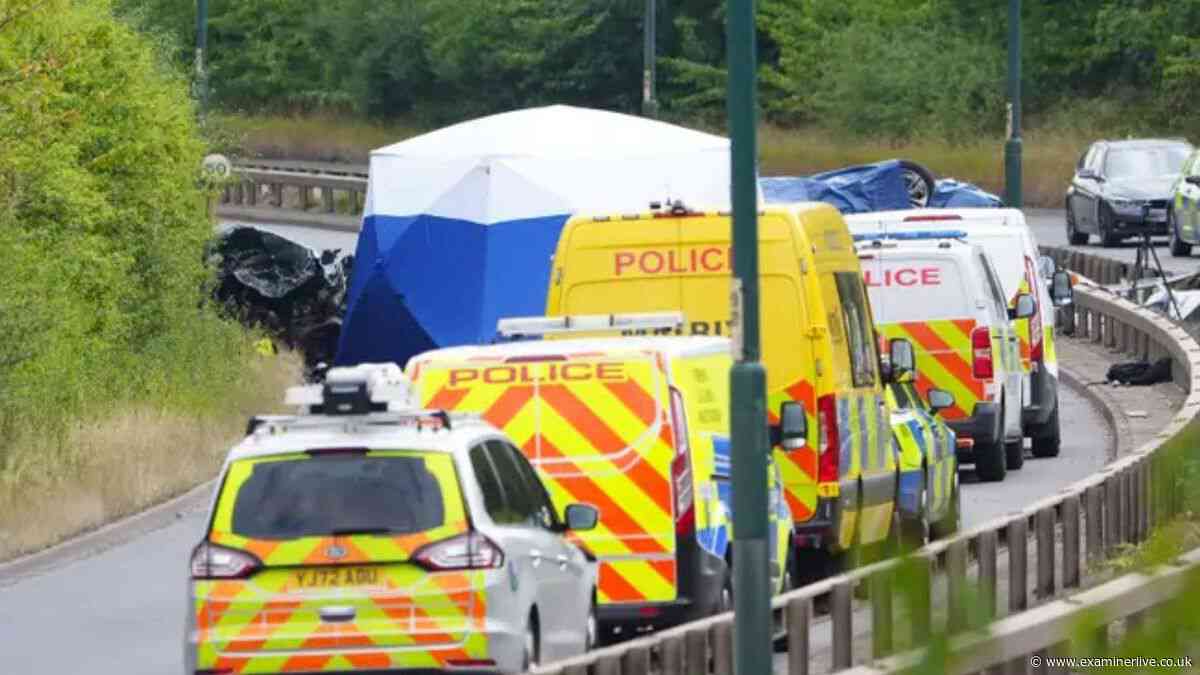 Police arrest seven more people in organised crime clampdown after fatal A66 crash
