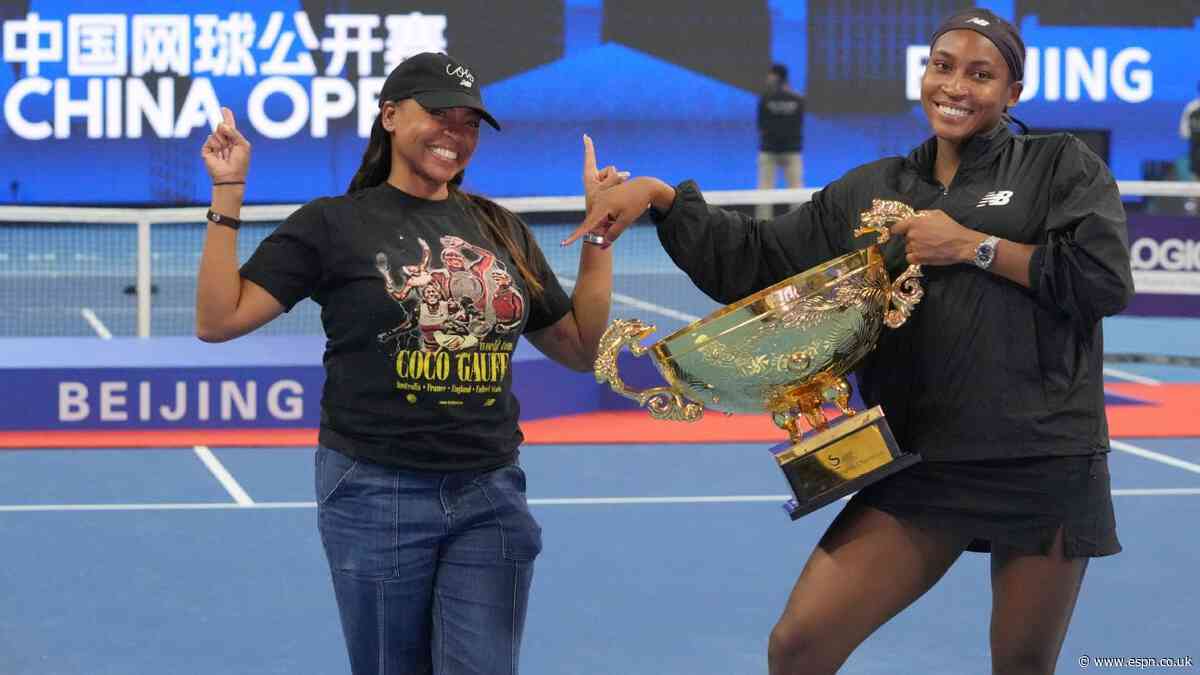 Gauff backs mother for squashing ticket requests