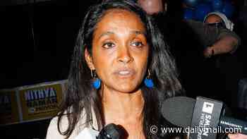 Woke LA mayoral hopeful Nithya Raman mocked over photos touting new crosswalk in ritzy Los Feliz neighborhood