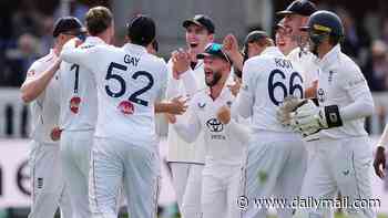 England's bowlers blow Pakistan away to send Ashes warning to Australia - as Jofra Archer and Ollie Robinson shine at Lord's, writes LAWRENCE BOOTH