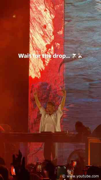 Wait for the drop… ⌛️⏳@ushuaiaibiza