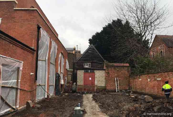 Rare look inside one of Harrow’s oldest buildings as restoration moves forward