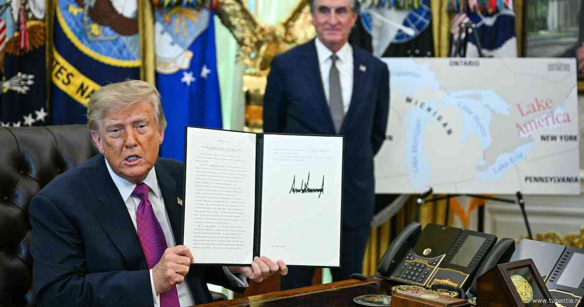 Na Golf van Mexico moet Ontariomeer eraan geloven: mag Trump zomaar de naam veranderen naar Lake America?