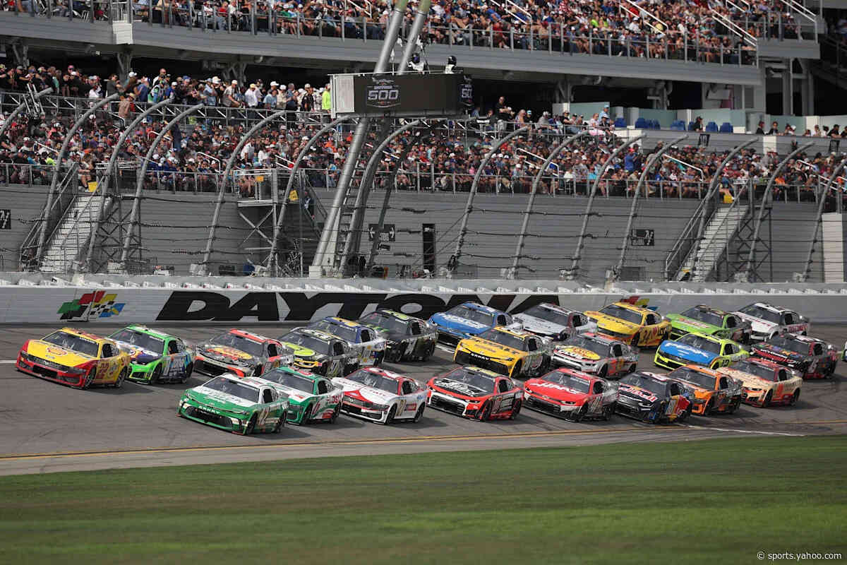 NASCAR Daytona qualifying live results, Cup Series starting lineup