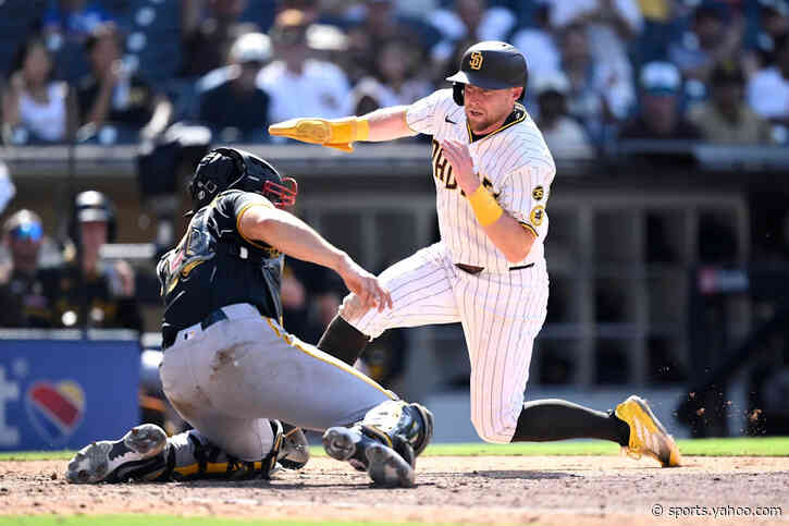 All eyes on Mize after Padres pull of Houdini act to win series finale
