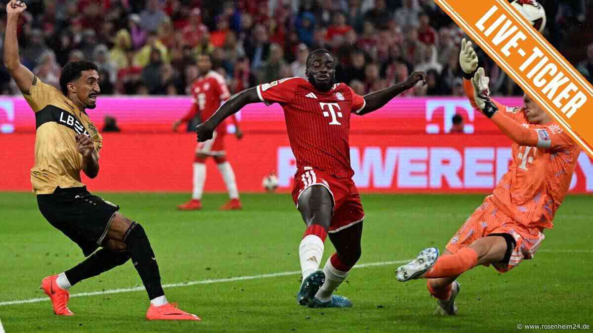 FC Bayern München gegen VfB Stuttgart: Upamecano bringt Rekordmeister in Führung