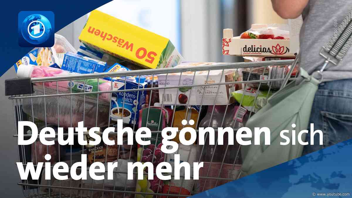 Mehr Einkommen: Konsumstimmung der Deutschen erholt sich