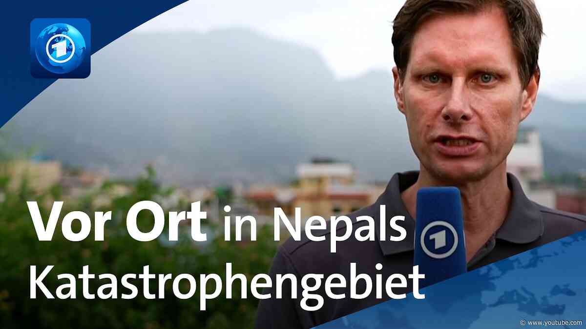 Rettungsarbeiten nach Bergsturz: Eindrücke des ARD-Korrespondenten aus Nepal