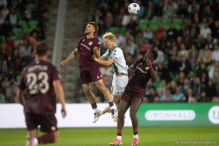 FC Groningen onderuit in Euroborg