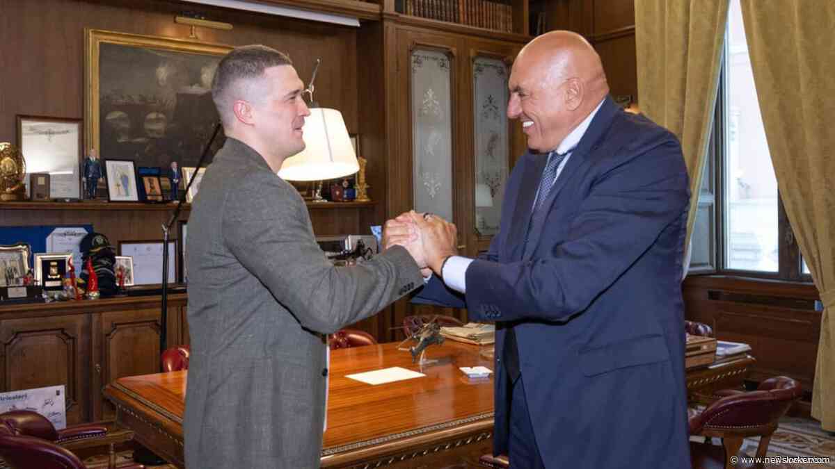 Door Oekraïne ontslagen defensieminister Fedorov wordt adviseur voor Italië