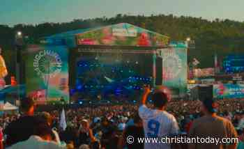Six injured after sign falls at Christian festival