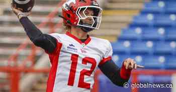 Stampeders turn to Love with starting QB Adams out