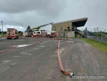 Twin Elm Rugby Park damaged by fire