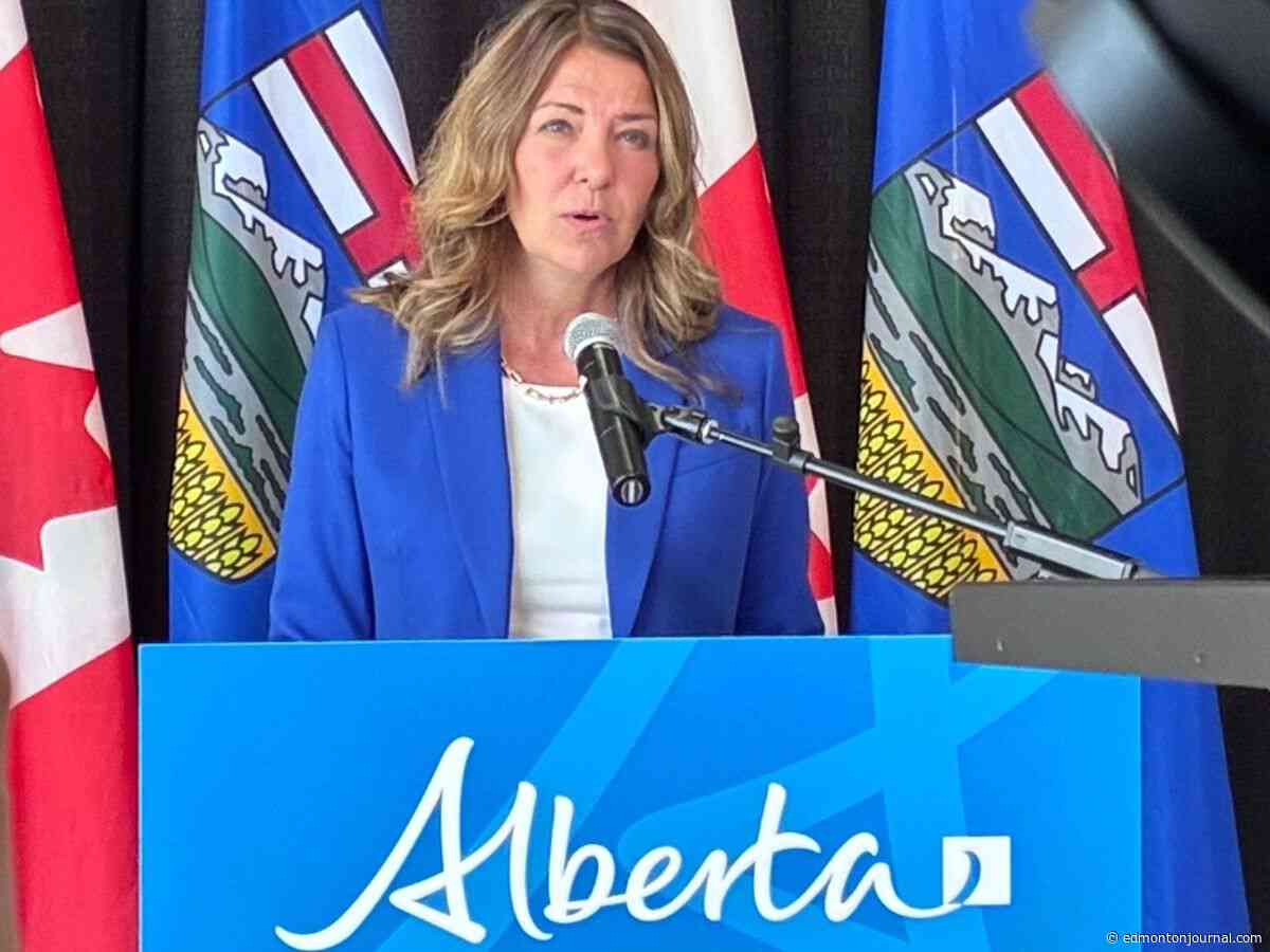 Alberta Premier rejects oil and gas export tax in U.S. tariff tussle during visit to Grande Prairie