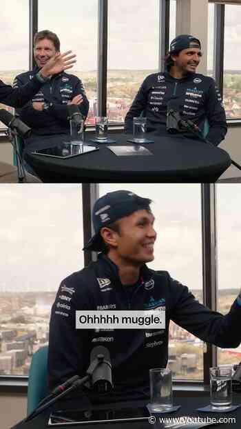 Which Harry Potter houses would you put Alex, Carlos and James in? 👀🎩 #f1