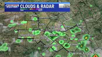Widely scattered storms bubbling up again