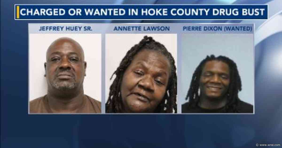 Two arrested after Hoke County drug investigation; suspect remains wanted